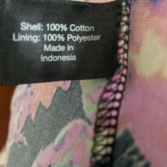 Lane Bryant Black Eyelet Sleeveless Cotton Fit And Flare Plus Size 22 Dress - Picture 7 of 9